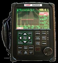 Rivelatore ultrasonico portatile SUD50 del difetto di Digital su microelaboratore