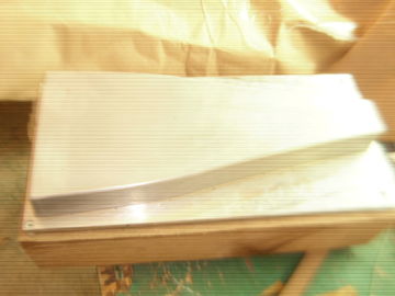 Vuoto di alluminio dei pannelli che forma la plastica spessa del polacco 6mm della muffa