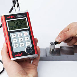 Il tester di NDT, Metal la risoluzione ultrasonica dello spessimetro 0,1/0.01mm di Digital