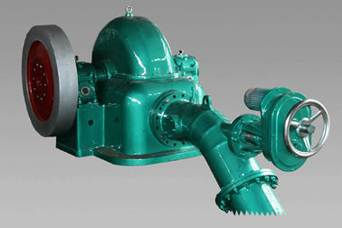 Piccole turbine idroelettriche 400V 480V 6300V 50HZ o 60HZ dell'acqua di Turgo del generatore