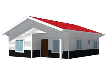 Una casa modulare prefabbricata residenziale trasportabile di 3 camere da letto con il pannello a sandwich
