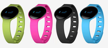 Braccialetto di sport di Bluetooth del braccialetto del polimero del litio, multi braccialetti di Smart di esercizio di colore