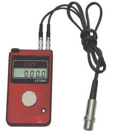 Lo spessimetro ultrasonico tenuto in mano di Digital comercia la risoluzione all'ingrosso di 0.1mm per la parete d'acciaio di misurazione