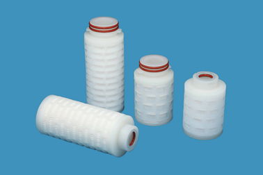 cartuccia di filtro pieghettata da 70mm/0,20 micron piccola adatta a piccolo lotto ed a filtrazione critica gas/del liquido
