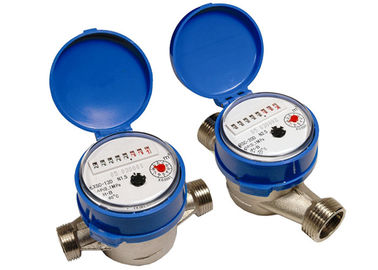 Singolo contatore per acqua d'ottone del getto, metro asciutto eccellente DN15mm, LXSC-13D dell'acqua fredda