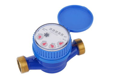Singolo contatore per acqua d'ottone del getto, metro asciutto eccellente DN15mm, LXSC-13D dell'acqua fredda